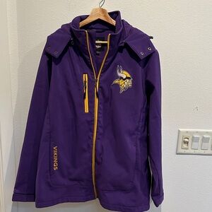 NFL Purple Jacket with Black Tag